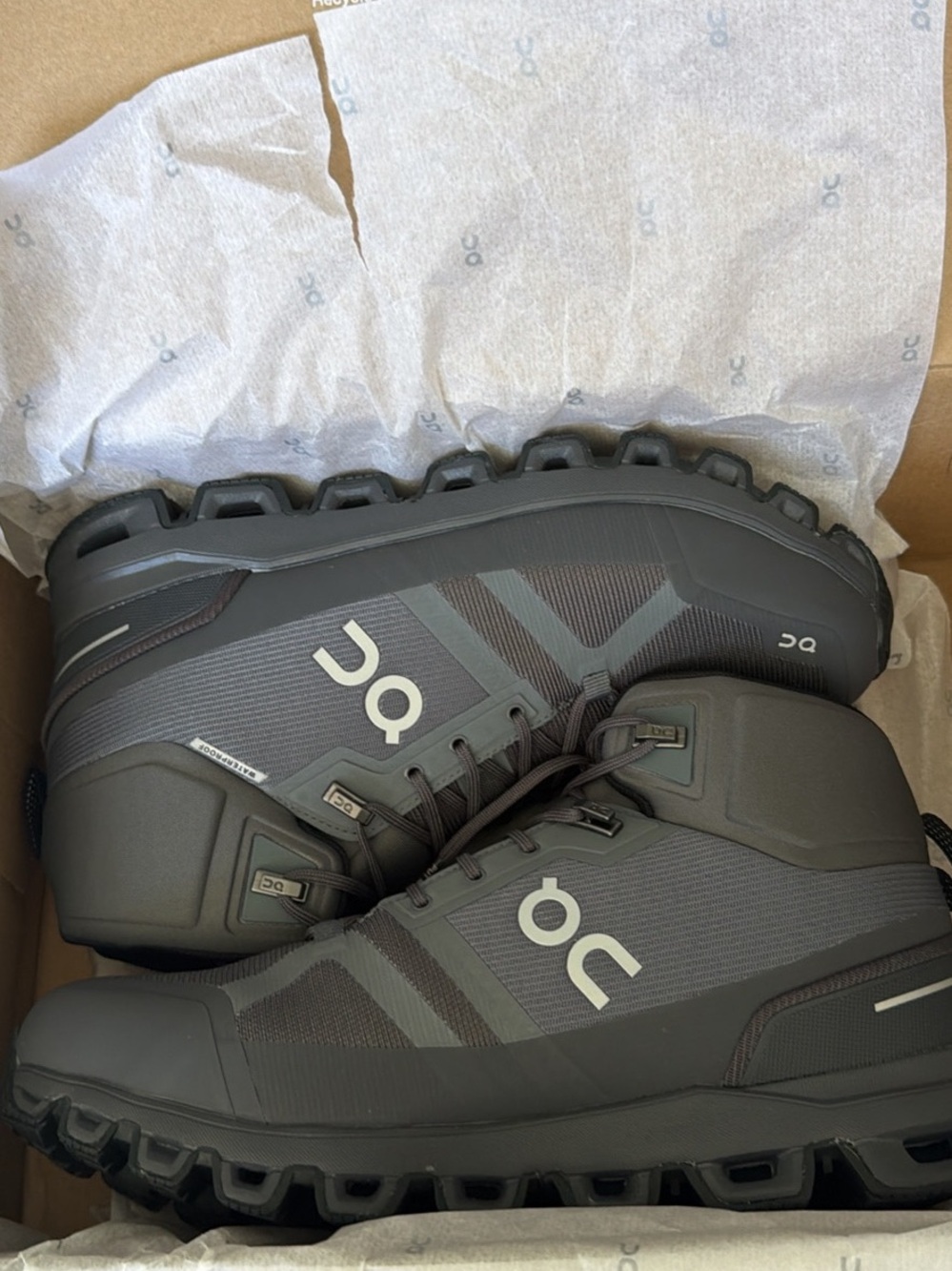 On Running CloudRock Waterproof Men's size 9